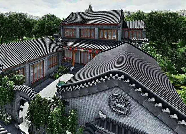 工程實(shí)例-中式庭院