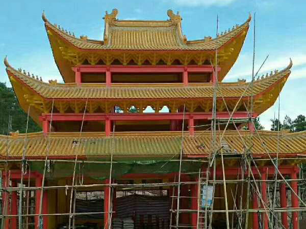 工程實(shí)例-寺廟瓦