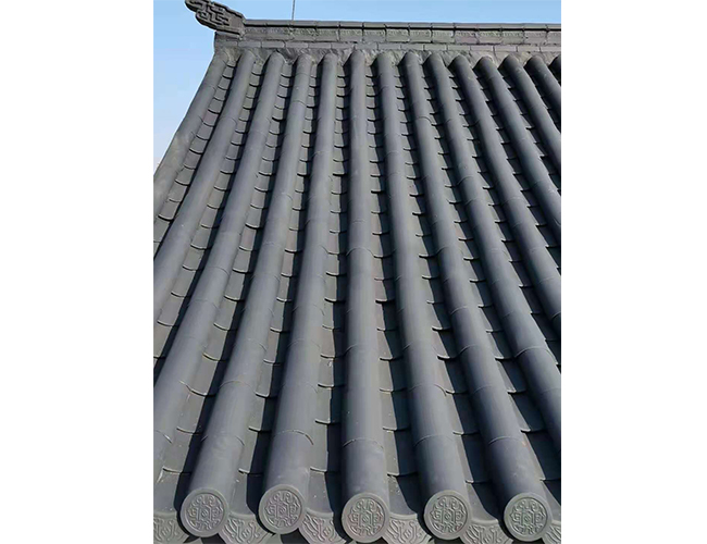 仿古瓦工程實例
